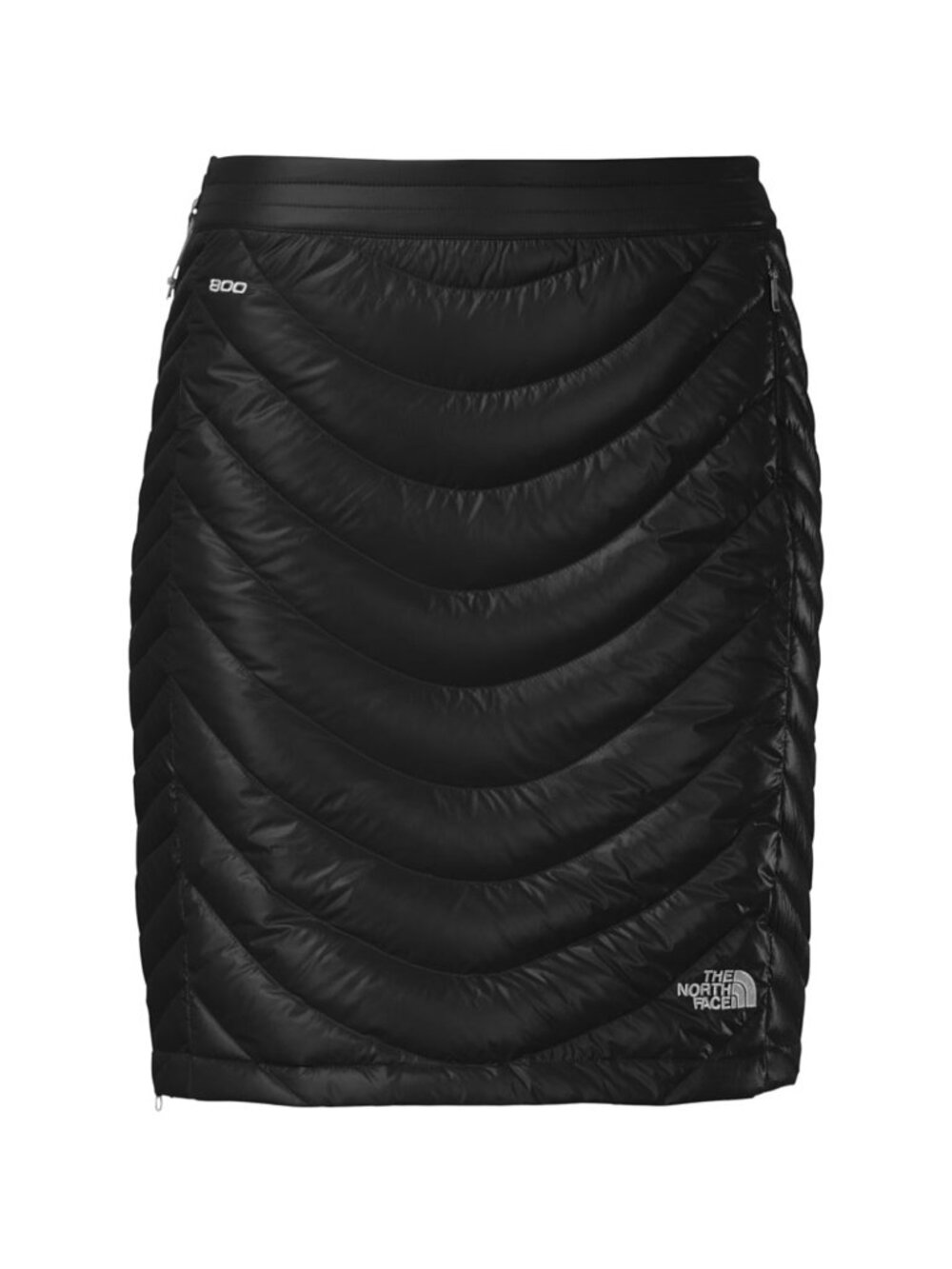 The North Face 800 Pro Down Fill Thunder Puffer Skirt Size 8 Black $139